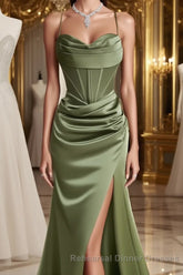 Mermaid Sweetheart Neck Lavender Long Semi Formal Prom Dress,Semi Formal Prom Evening Dress